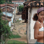 Una bambina sudamericana