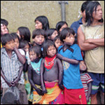Bambini indios colombiani