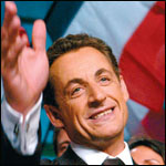 Il Presidente francese Nicolas Sarkozy